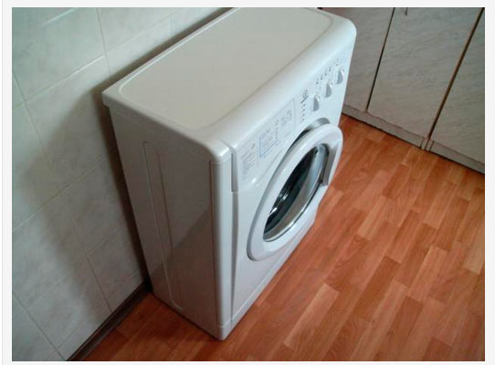 Правильная установка стиральной машины, защита от прыжков