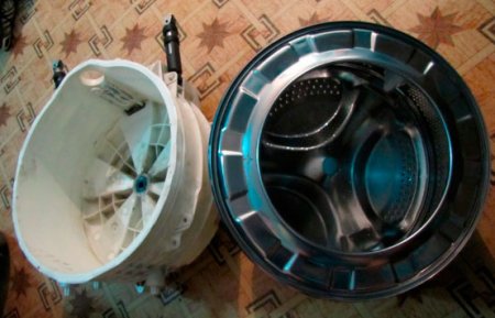 Как разобрать барабан стиральной машины