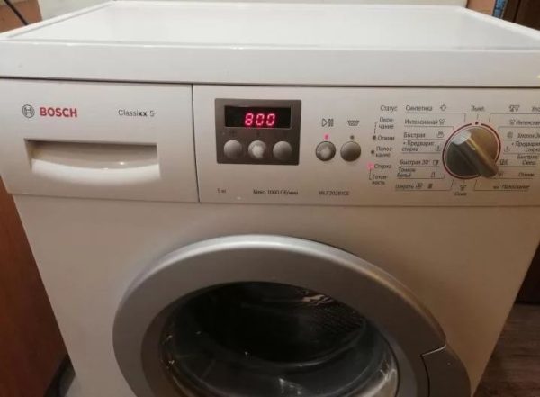 Как пользоваться стиральной машинкой Bosch Classixx 5